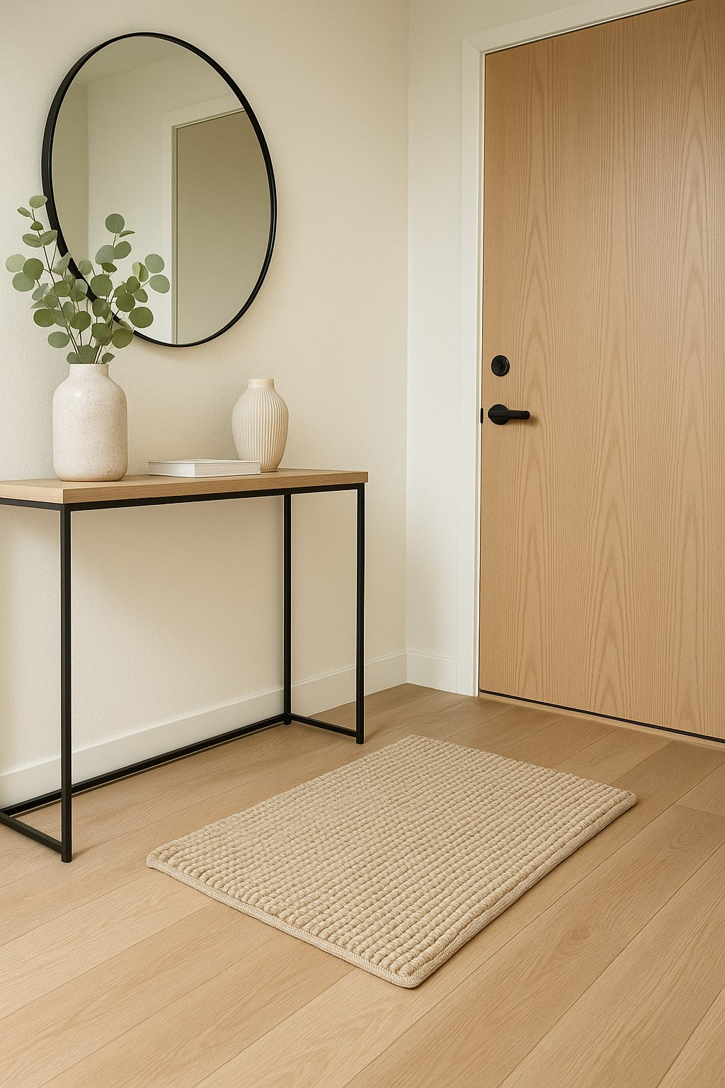 Alfombra Pompom Multifunción – 50x80 cm – Suave y Antideslizante
