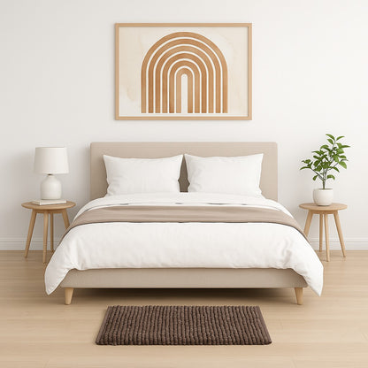 Alfombra Pompom Multifunción – 50x80 cm – Suave y Antideslizante
