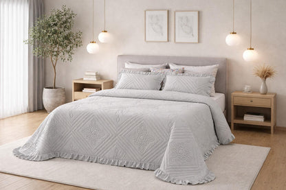 Colcha Bouti Suki – Diseño Elegante y Acabado de Calidad