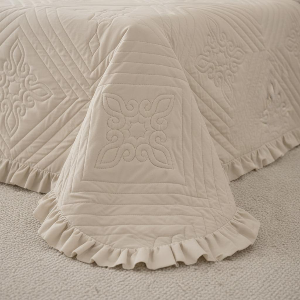 Colcha Bouti Suki – Diseño Elegante y Acabado de Calidad