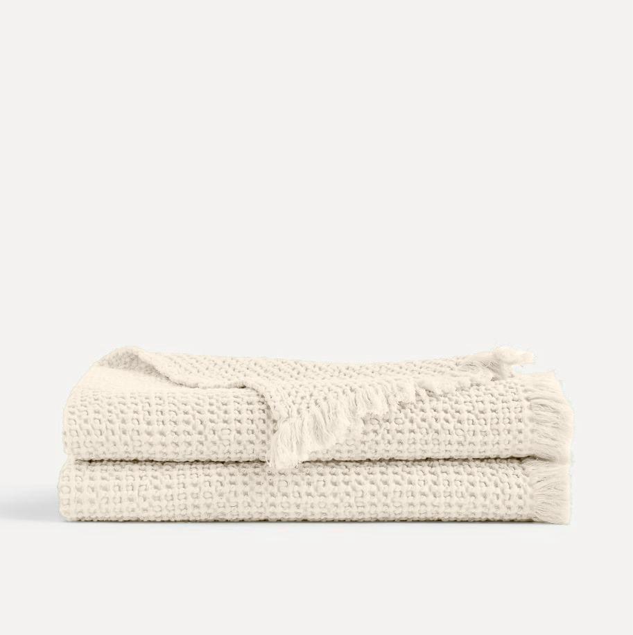Manta mimosa plaid de cama