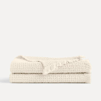 Manta mimosa plaid de cama