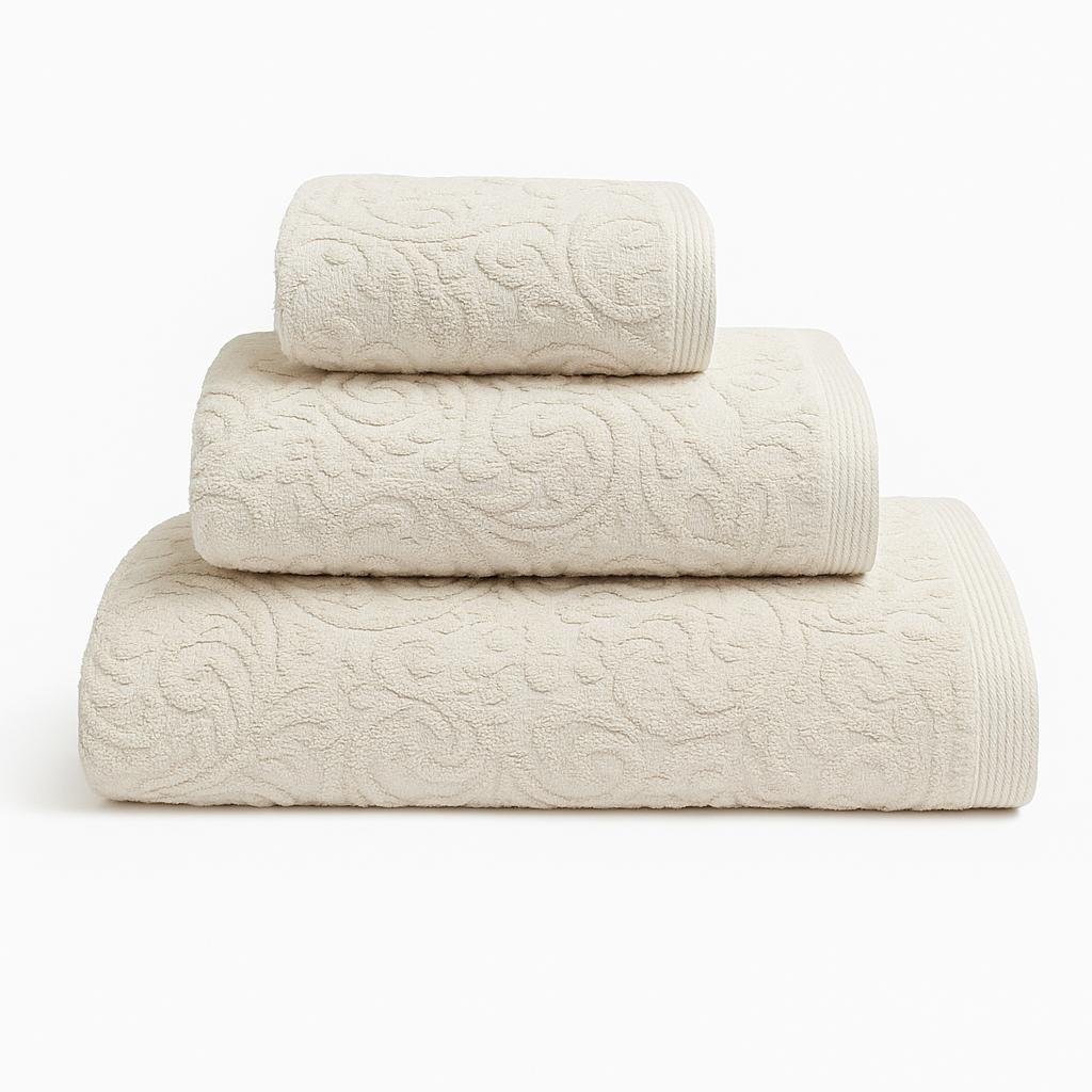 Juego de 6 Toallas Jackard Sweet Cotton  100% Algodón | Alta suavidad y absorción