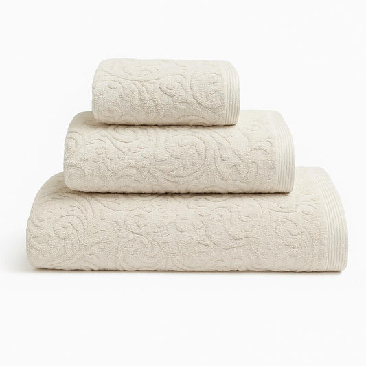 Juego de 6 Toallas Jackard Sweet Cotton  100% Algodón | Alta suavidad y absorción