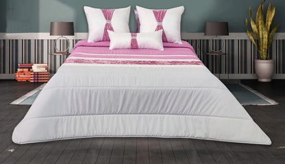 Edredon Crystal Brillo I Medidas 250x260 I Para camas de 150 I Incluye 3 cojines