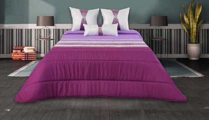 Edredon Crystal Brillo I Medidas 250x260 I Para camas de 150 I Incluye 3 cojines