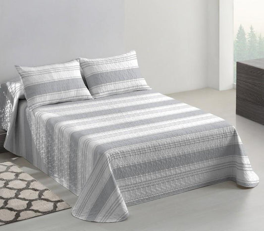 Colcha Bouti Serena Lisa - Para cama de 150cm  - Incluye dos fundas de cojines de 50x70 - Lorena Hogar
