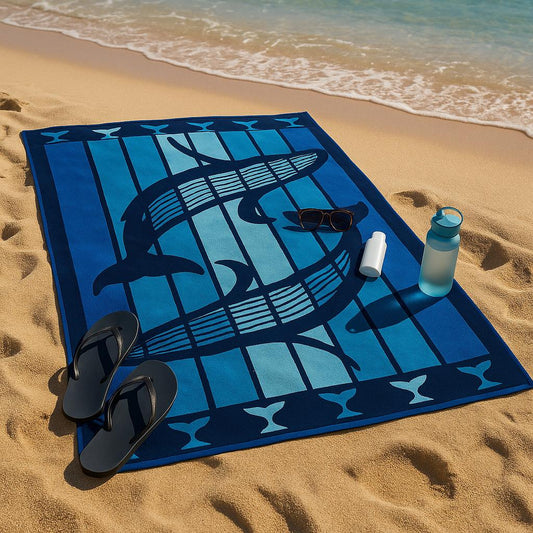 Toalla de piscina XXL 100x180cm | Suave, absorbente y colorida | Lorena Hogar (varios modelos)