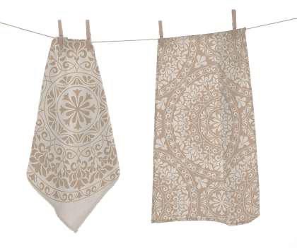 Set de 2 Paños de Cocina Decorativos Vintage  Diseño Campestre