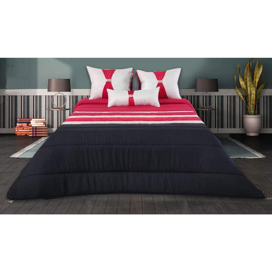 Edredon Crystal Brillo I Medidas 250x260 I Para camas de 150 I Incluye 3 cojines