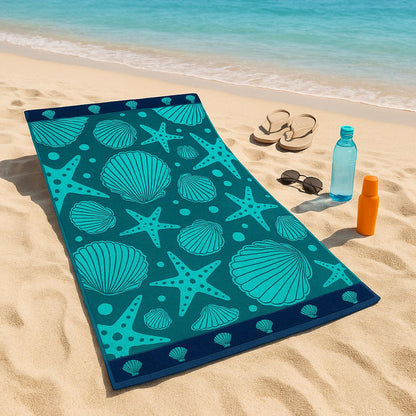 Toalla de piscina XXL 100x180cm | Suave, absorbente y colorida | Lorena Hogar (varios modelos)