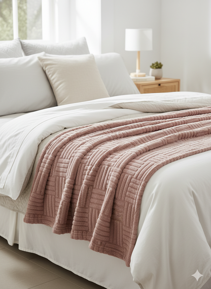 Manta +Home Keops | Sedalina Premium con Interior Borreguito | Ultra Suave y Cálida