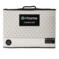 Sábana +Home Coralina Soft Lorena Hogar | Doble Perchado y Bajera Perimetral para Colchones de hasta 30 cm | Medidas 90, 105, 135 y 150