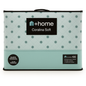 Sábana +Home Coralina Soft Lorena Hogar | Doble Perchado y Bajera Perimetral para Colchones de hasta 30 cm | Medidas 90, 105, 135 y 150