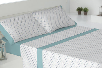 Juego de Sábanas de Franela 100% Algodón | Tacto Extra Soft | +Home